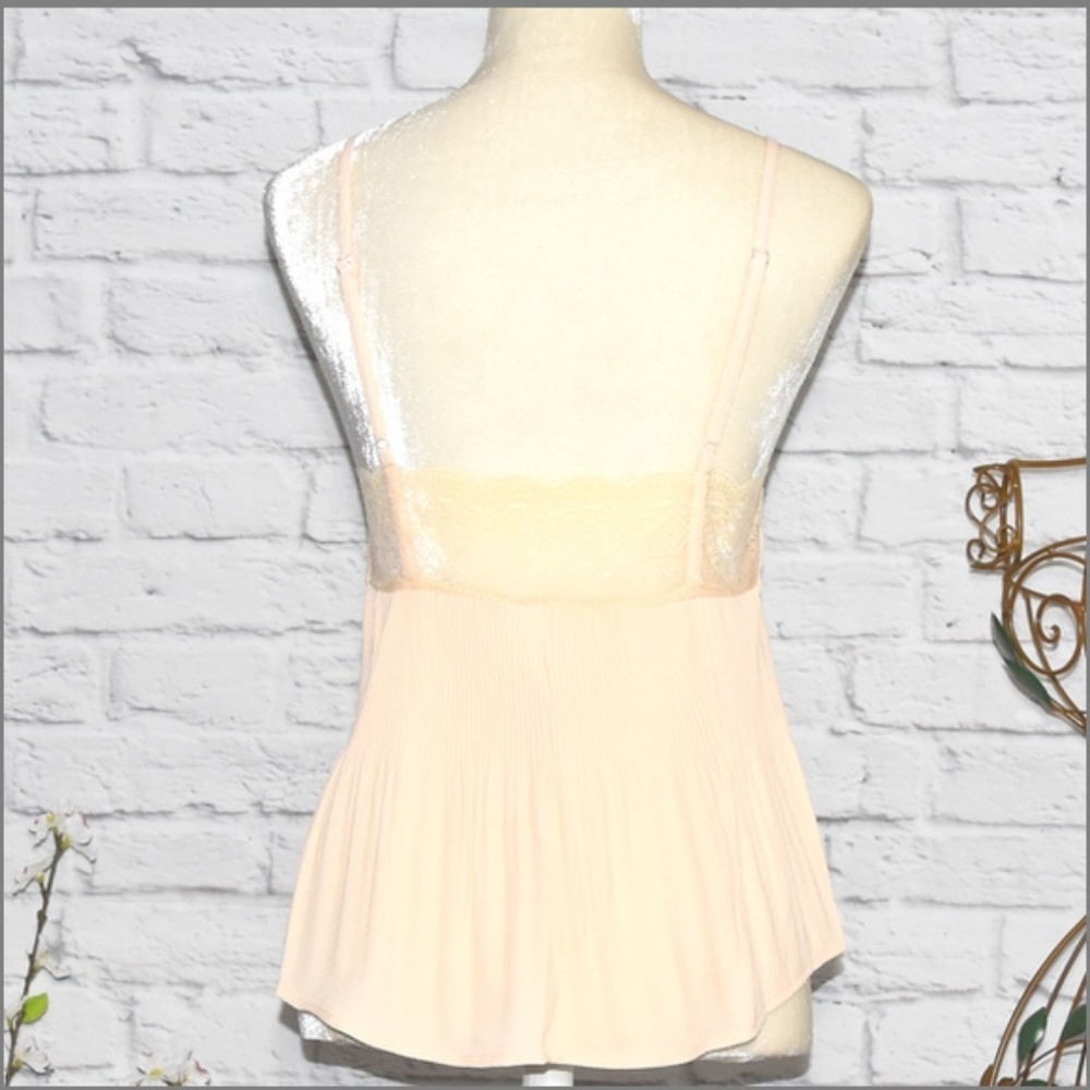 ❣️ESLEY Lacy Pleated Cami #26e03p06a014b2ll10 - Picture 4 of 7